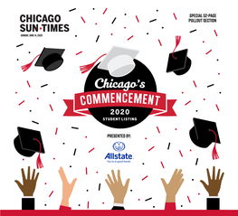 Commencement 2020 STUDENT LISTING