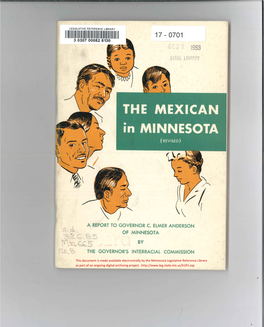 The Mexican in Minnesota Revised