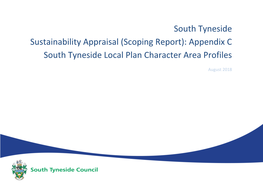 Appendix C South Tyneside Local Plan Character Area Profiles