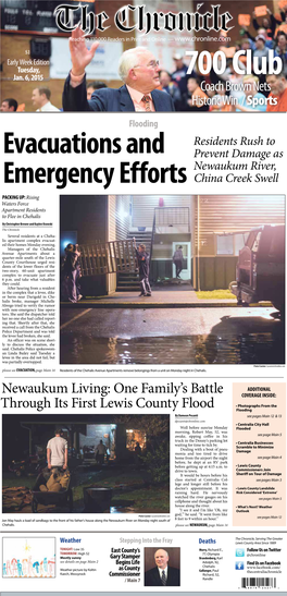Newaukum Living: One Family's Battle Through Its First Lewis County Flood