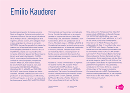 Emilio Kauderer