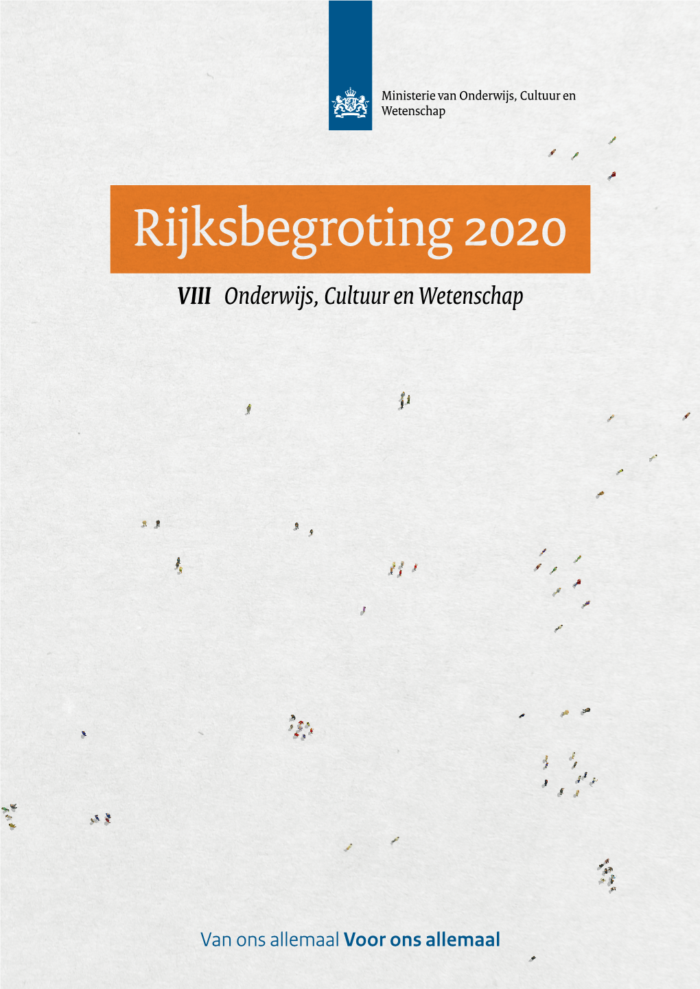 Rijksbegroting 2020 VIII Onderwijs, Cultuur En Wetenschap