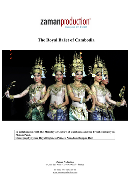 The Royal Ballet of Cambodia