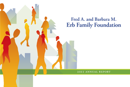 Fred A. and Barbara M. Erb Family Foundation