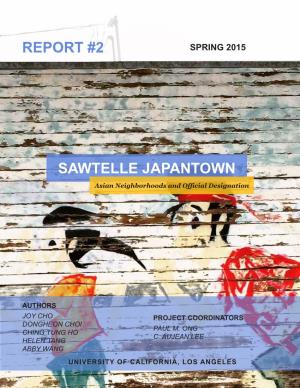 Sawtelle Japantown Report #2