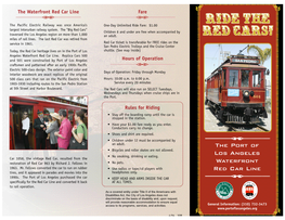 The Port of Los Angeles Waterfront Red Car Line Exciting Attractions Are Just a Stop Away!