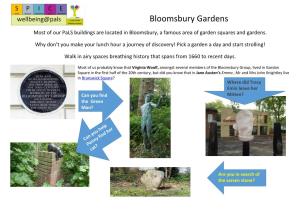 Bloomsbury Gardens