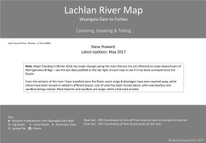 Steve Howards Lachlan River Maps