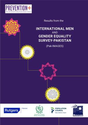 International Men Gender Equality Survey-Pakistan