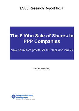 10Bn Sale of PPP Shares