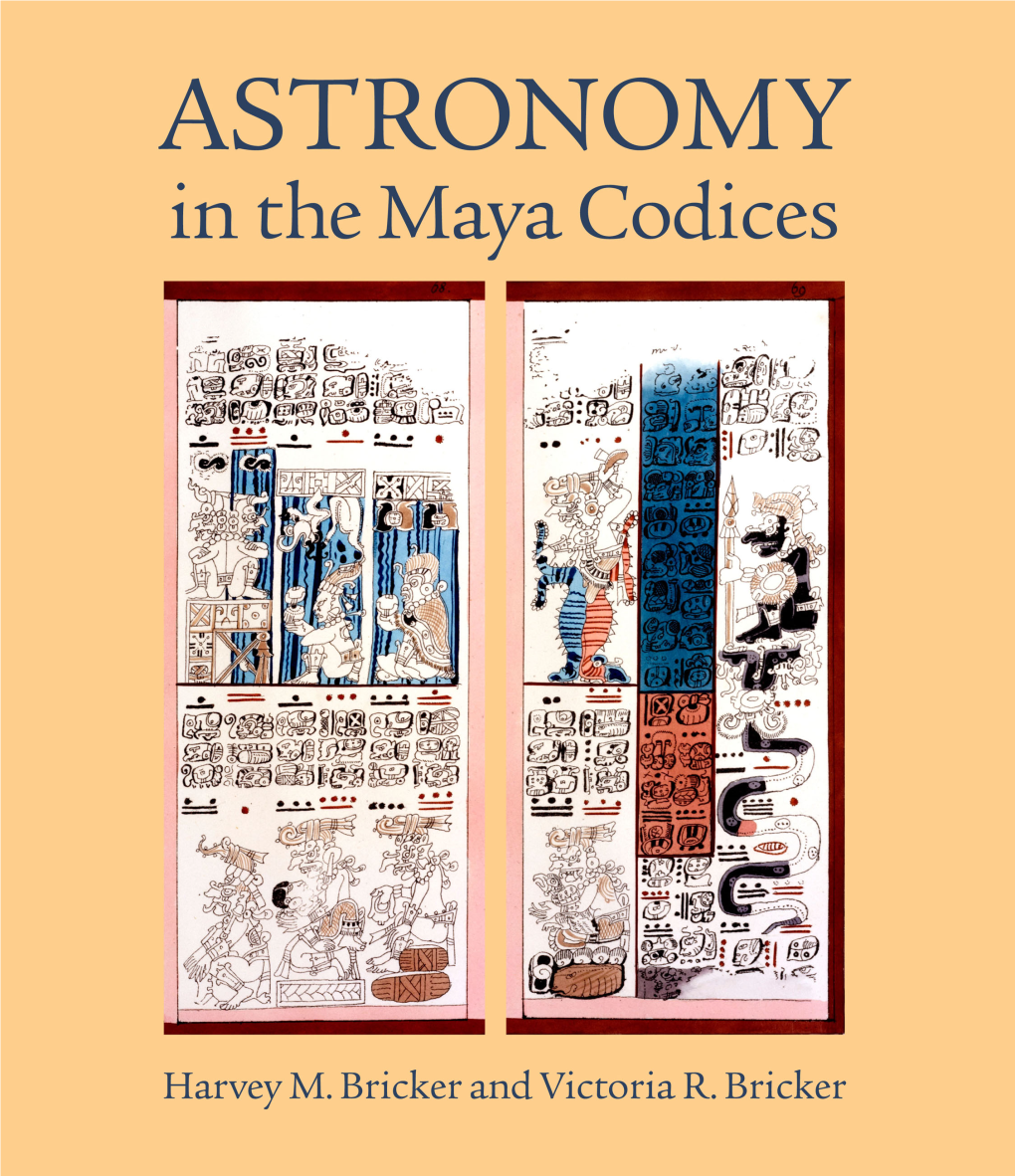 Astronomy in the Maya Codices