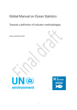 Global Manual on Ocean Statistics