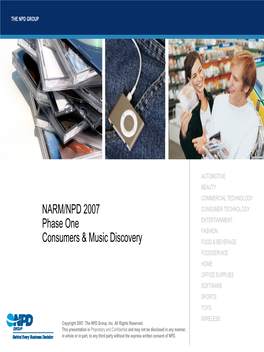 Consumers & Music Discovery
