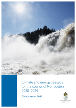 Climate and Energy Strategy for the County of Norrbotten 2020–2024