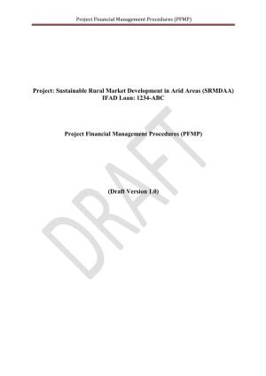 Financial Management Section of the Project Implementation Manual