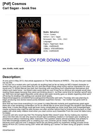 E82a808 [Pdf] Cosmos Carl Sagan