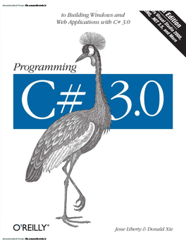 Programming C# 3.0