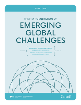 Emerging Global Challenges