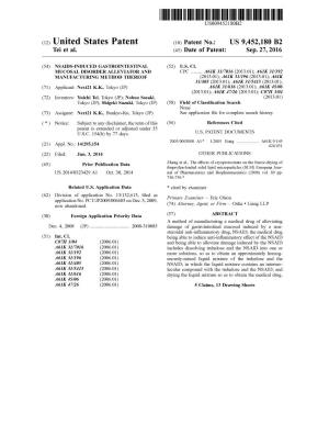 (12) United States Patent (10) Patent No.: US 9,452,180 B2 Tei Et Al