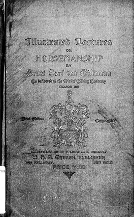 Illustrated Lectures on Horsemanship (1895)