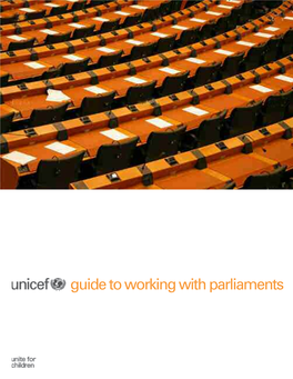 Guide to Working with Parliaments ACKNOWLEDGEMENTS
