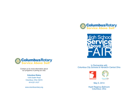 In Partnership with Columbus City Schools & Handson Central Ohio