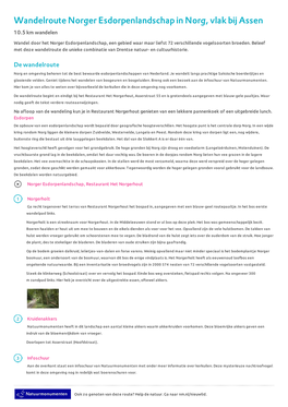 Wandelroute Norger Esdorpenlandschap in Norg, Vlak Bij Assen 10.5 Km Wandelen