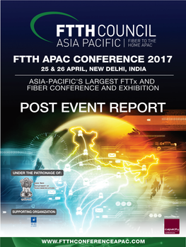 FTTH APAC Conf 2017 Post Event Report V1