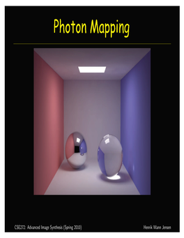 Photon Mapping