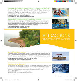 Attractions Sports + Recreation