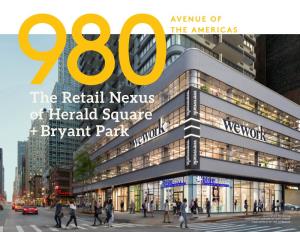 The Retail Nexus of Herald Square + Bryant Park