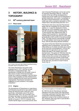 Peacehaven Historic Character Assessment Report Pages 13 to 23