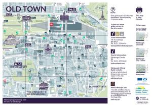 Edinburgh PDF Map Old Town Website Small