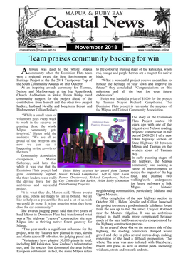 Team Praises Community Backing for Win