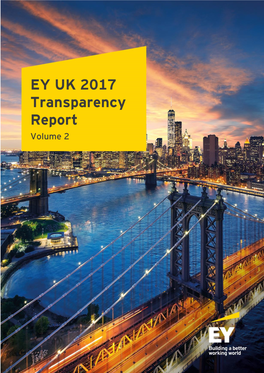 EY UK 2017 Transparency Report Volume 2 Contents