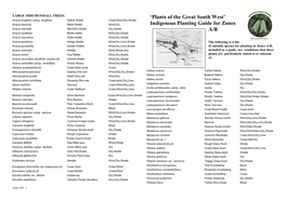 Plants of the Great South West Planting Guide