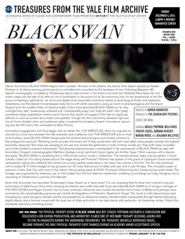 Black Swan Swan’70 M.Phil., ’72 Ph.D