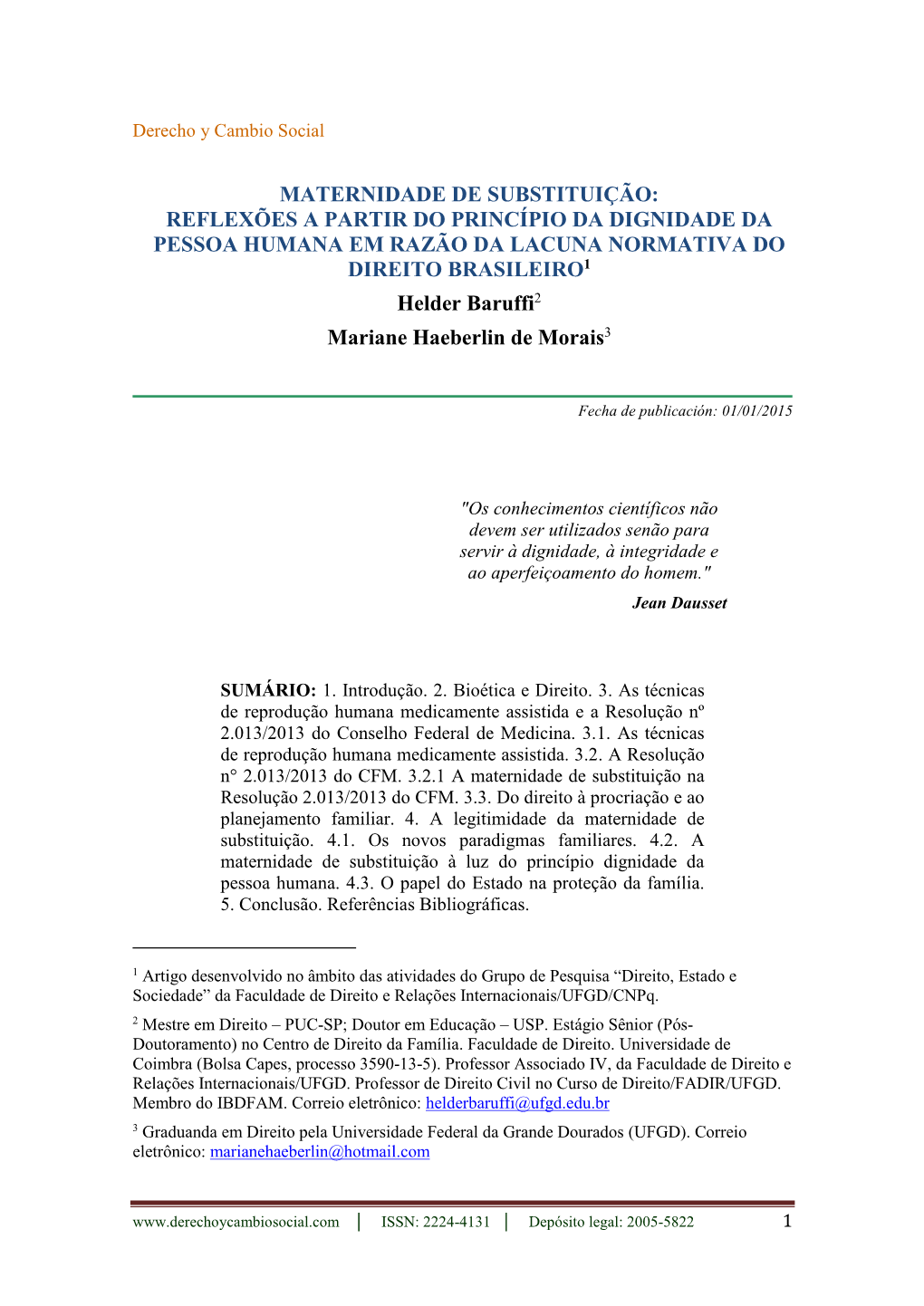 Maternidade De Substituição