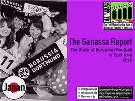 The Ganassa Report, the State of European Football in East Asia 2020