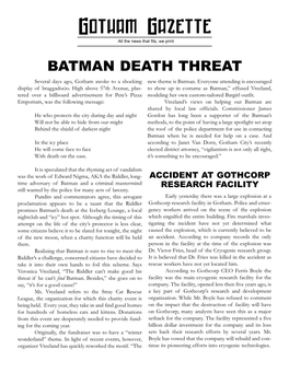 Gotham Gazette All the News That Fits, We Print