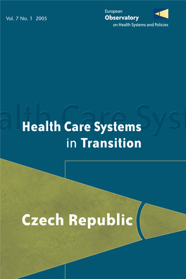 Czech Republic Health Care Systems in Transition