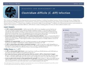 Clostridium Difficile (C