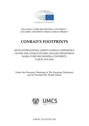 Conrad's Footprints