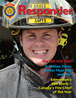 Edmonton's Ken Block— Canada's Fire Chief of the Year