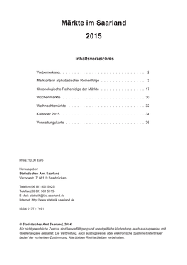 SL Märkte Im Saarland 2015 (PDFA).Pdf