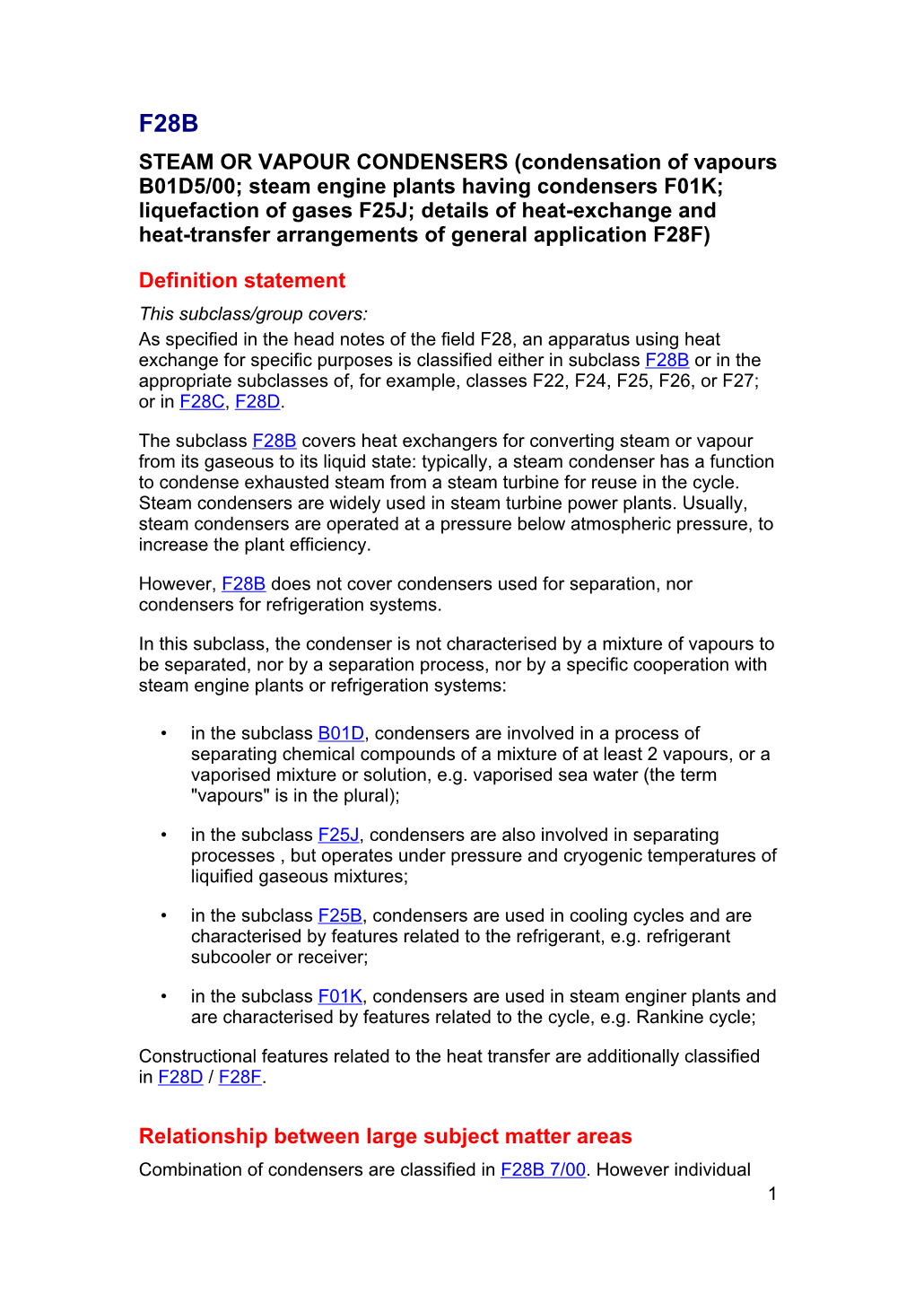 STEAM OR VAPOUR CONDENSERS (Condensation of Vapours B01D5