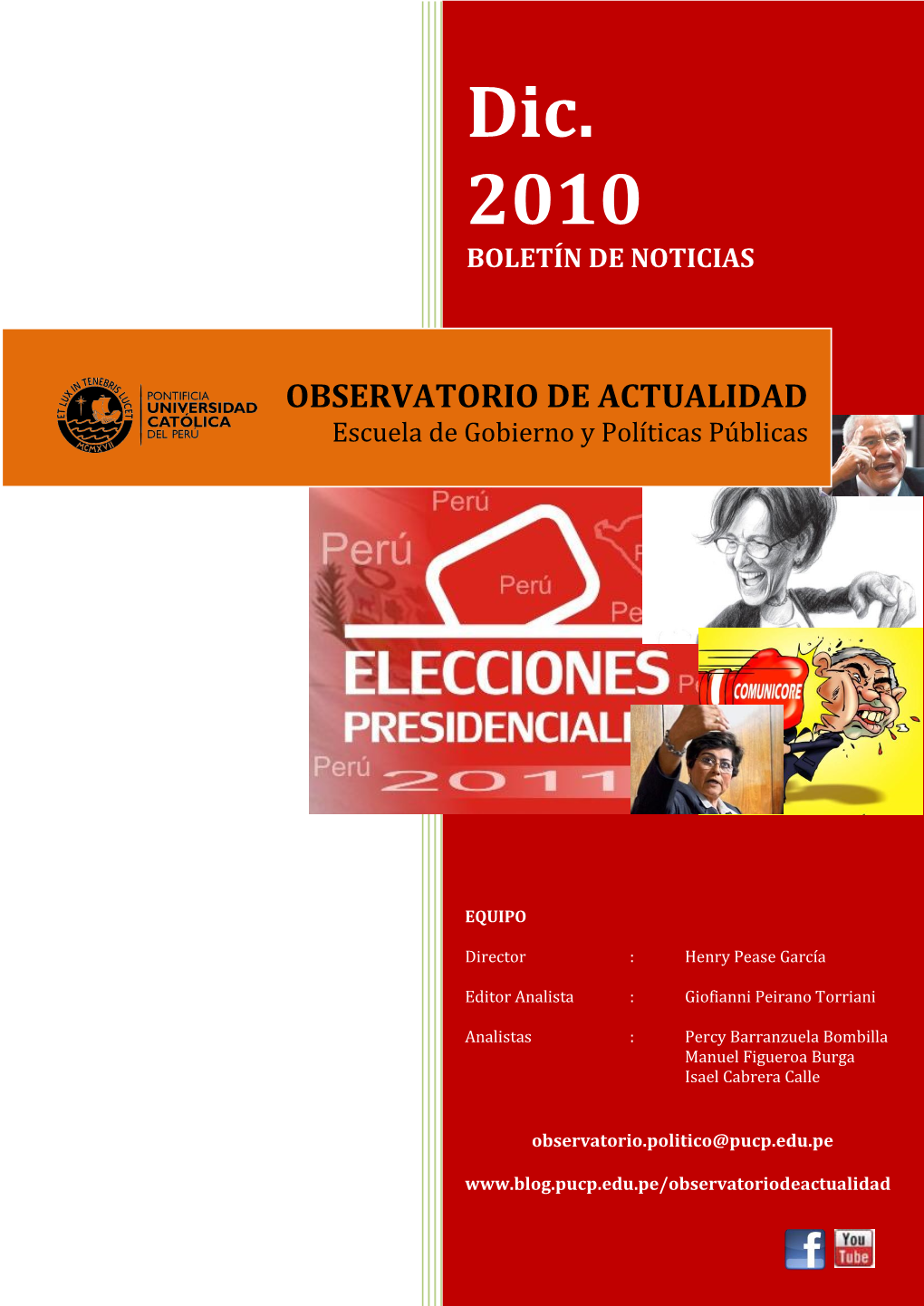 OBSERVATORIO DE ACTUALIDAD Escuela De Gobierno Y Políticas Públicas