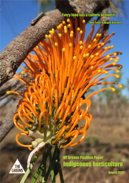 Indigenous Horticulture