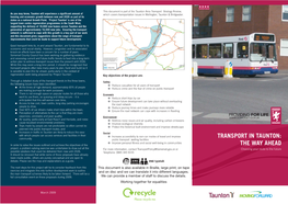 TRANSPORT in TAUNTON: Community