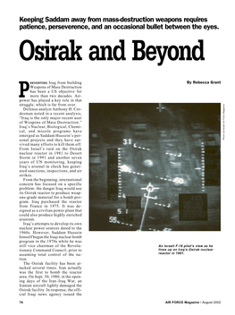 Osirik and Beyond